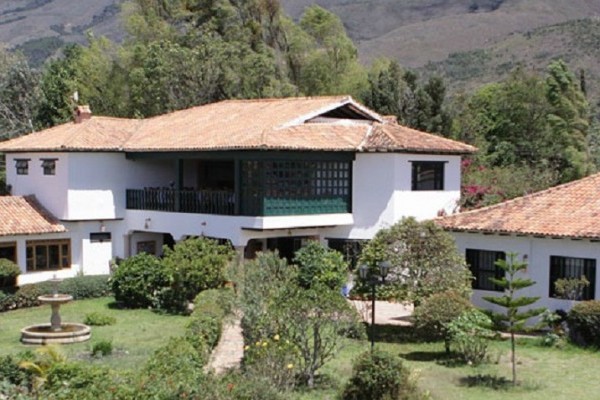 Jardines Hotel Andres Venero de Leiva. Fuente:  www.hotelandresvenero.com.co